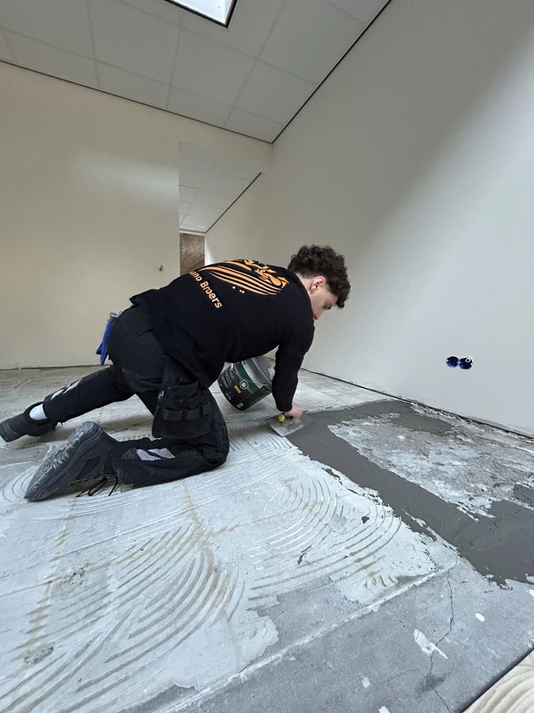 vloer egalisereen Romano Broers